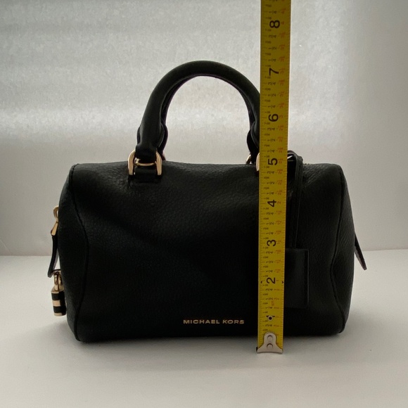 Like New Michael Kors Nano/Mini Kirby Crossbody Satchel Purse With Lock and Key - Picture 15 of 17